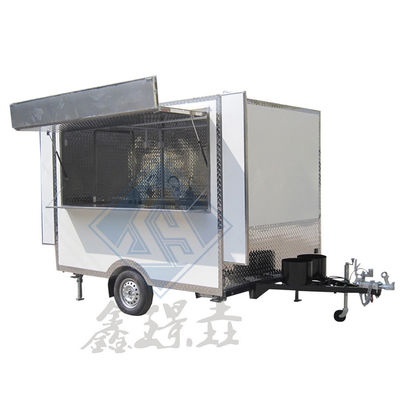 450kg Mobile Fast Food Trailer Street Mobile Catering Kiosk/Food Van with Competitive