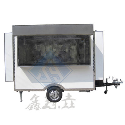 450kg Mobile Fast Food Trailer Street Mobile Catering Kiosk/Food Van with Competitive