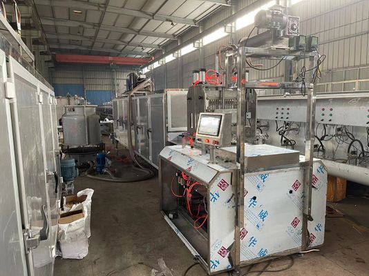 Semi-Automatic Small Gummy Jelly Candy Making Machine for Lollipop Production Line End