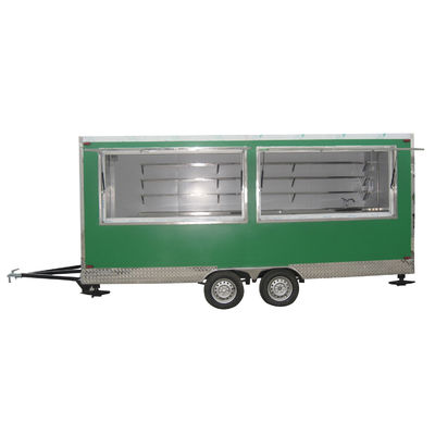 900kg Load Capacity Mobile Food Cart Trailer Ideal for Fast Food Vending on the Street