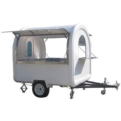 900kg Load Capacity Mobile Food Cart Trailer Ideal for Fast Food Vending on the Street