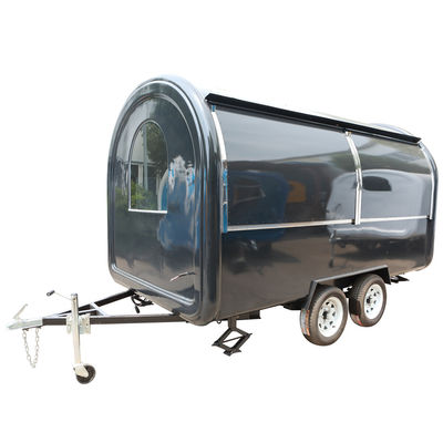 Burger Truck Fast Food Van with Full Kitchen Donuts Cart Mobile Vending 2300*1750*2100mm