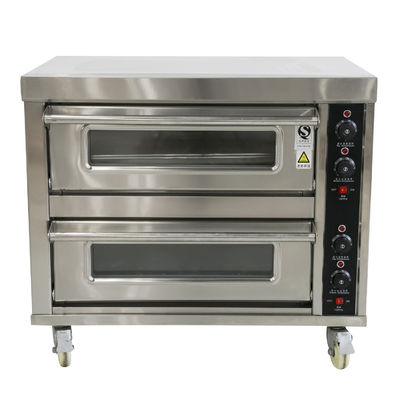 2/3/4/6/9 Trays Capacity Commercial Baking Bread Pizza Cake Cooking Gas Electric Oven